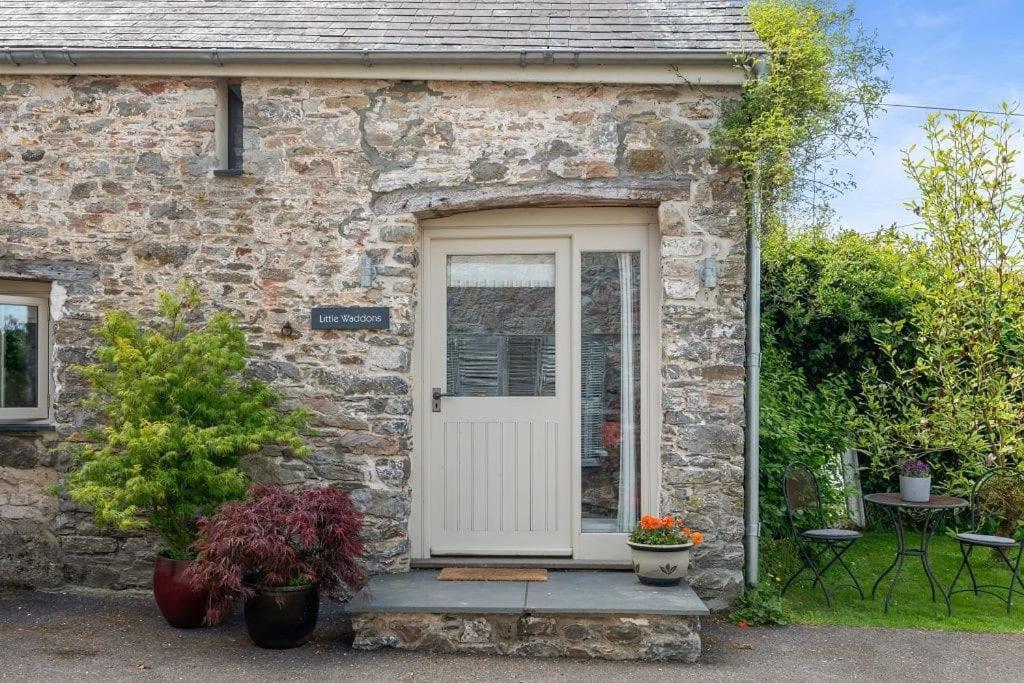 Luxury Self-Contained Cottage For Two With Hot Tub Staverton  Exterior foto